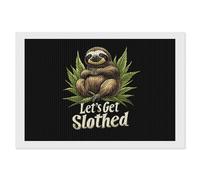 Sloth Weed Diamond 5D Painting Kits for Adult Beginners Round Full Drill DIY Wall Art Craft Decor Gift 8"x12"