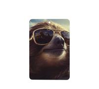 Sloth With Sunglasses Car Air Fresheners 6 Pcs, Funny Hanging Car Air Fresheners Cute Long Lasting Scented Mirror Hanging Decoration Ornaments Gift Interior Decor Accessories For Men Women