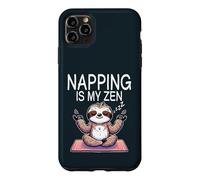 Sloth Yoga Napping Is My Zen Sleep Meditation Case for iPhone 11 Pro Max