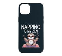 Sloth Yoga Napping Is My Zen Sleep Meditation Case for iPhone 14 Plus