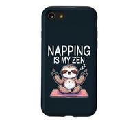 Sloth Yoga Napping Is My Zen Sleep Meditation Case for iPhone SE (2020) / 7/8