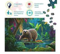 Sloth1000 Piece Jigsaw Puzzles for Adults Family Game MysteryChallenging Home Decors Great Gift Idea38x26cm/1000pcs