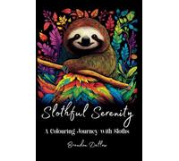 Slothful Serenity: A Colouring Journey with Sloth