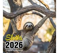Sloths 2026 Calendar