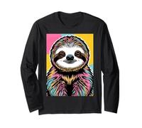 Sloth's Slow and Steady Adventure Sloth Relaxing Hanging Long Sleeve T-Shirt