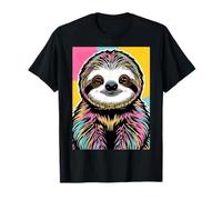 Sloth's Slow and Steady Adventure Sloth Relaxing Hanging T-Shirt