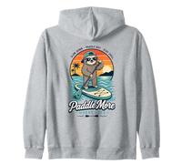 Sloths SUP Paddleboard stand-up paddles board Supboard Zip Hoodie