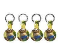 Sloths Swinging On A Branch Full Protective Cover Case with Keyring Silicone Skin