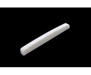 Slotted Curved Bone Nut Flat Bottom 1 11/16"x1/4"x1/8" Allparts BN-0251-000