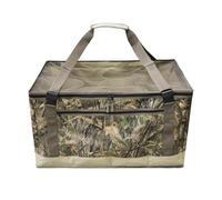 Slotted Decoy Bag, 12 Slots Duck Floater Decoy Bag, Camouflage Printing Decoy Bag, Padded Decoy Bag with Shoulder Strap, Adjustable Shoulder Strap Decoy Bag, Turkey Decoy Bag with Slots, Duck Floater