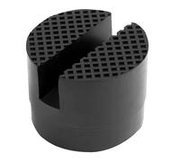 Slotted Jack Pad Protector Jacking Tool Frame Rail Rubber Adapter Anti-slip Pinch Weld Side Lifting Disk Automotive Accessories