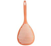 Slotted Spoon, 5x14" Silicone Slotted Spoon with a Lengthened Handle & Hanging Hole, Heat-Resistant Practical Multi-Use Skimmer Spoon for Cooking & Straining Food