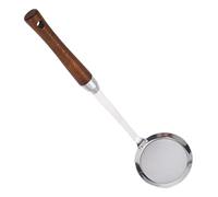 Slotted Spoon - Fat Removal Spoon - Practical Strainer Spoon with Non-Slip Handle and Fine Strainer for Skimming Fat, Sauce and Foam for the Kitchen