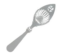 Slotted Spoon Stainless Steel - Drinking Filter Spoon with Hollow Design,Kitchen Bar Tool Stainless Steel Slotted Serving Spoons Absinthe Fountain Spoon for Catering Buffet
