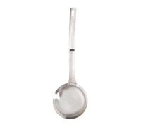 Slotted Spoon - Stainless Steel Skimmer, Heat Resistant Tool for Oil Draining, Long Handle Colander Spoon for Control, Cooking Utensils, Frying Soup Serving Use