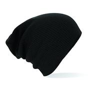 SLOUCH BEANIE SOFT TOUCH FEEL 7 COLOURS AVAILABLE (BLACK)