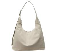 Slouchy Nylon Crescent Bag for Women Hobo Purse Lightweight Work College Bag Waterproof Shoulder Crossbody Bag 2025, Beige, M