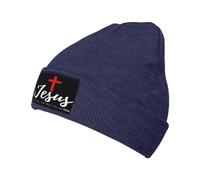 Slouchy Running Caps Jesus The Way Truth Life Winter Hats Baggy Skull Cap for Travel Teens Guys