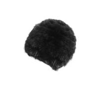Slouchy Women Faux Fur Hat Knitted Winter Beanie Hat Ladies Fluffy Thermal Russian Hat Fleece Lined Warm Thicken Cossack Dome Stretch Beanie Cap Ushanka Hat for Skiing Skating Outdoor Soft Fashion