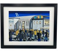 Slough., Arbour Park Football Stadium.. Framed, Professionally Printed Town Memorabilia Giclee Art Print.