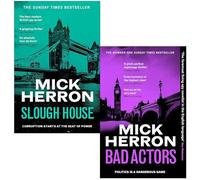 Slough House Series 7-8 Collection 2 Books Set By Mick Herron (Slough House & Bad Actors)