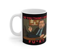 Slough House Slow Horse's Ceramic Mug, 11oz, White, Dishwasher Safe, Jackson Lamb Themed, Perfect for Daily Use, Casual Gift, Single Mug (Black)