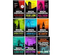 Slough House Thriller Series 1-9 Books Collection Set By Mick Herron (Slow Horses, Dead Lions, Real Tiger, Spook Street, London Rules, Joe Country, Slough House, Bad Actors & Clown Town)