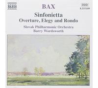 Slov Po: - BAX: Sinfonietta / Overture, Elegy and Rondo