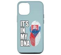 Slovak And Czech Vintage Heritage DNA Flag Case for iPhone 12/12 Pro