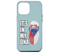 Slovak And Czech Vintage Heritage DNA Flag Case for iPhone 12 Pro Max