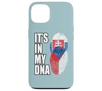 Slovak And Czech Vintage Heritage DNA Flag Case for iPhone 13