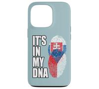 Slovak And Czech Vintage Heritage DNA Flag Case for iPhone 13 Pro