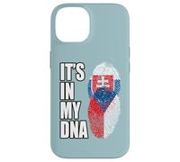 Slovak And Czech Vintage Heritage DNA Flag Case for iPhone 14