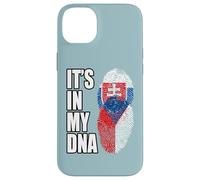 Slovak And Czech Vintage Heritage DNA Flag Case for iPhone 14 Plus