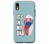 Slovak And Czech Vintage Heritage DNA Flag Case for iPhone XR