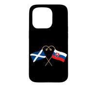 Slovak Heritage Slovakia Scotland Flag Slovak Flag Case for iPhone 15 Pro