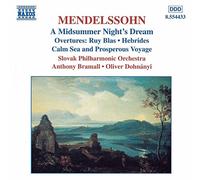 Slovak Po – Mendelssohn: A Midsummer Night's Dream / Overtures – CD – NAXOS