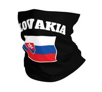 Slovak Slovakia Flag Women Men Neck Gaiter Microfiber Headwear Windproof Neck Warmer For Outdoor Running Soccer