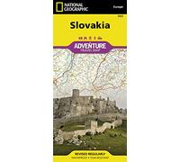 Slovakia Adventure Map by National Geographic - Waterproof Travel Map Featuring the High Tatras, Bratislava, National Parks & Scenic Drives: Travel ... Map (National Geographic Adventure Map)