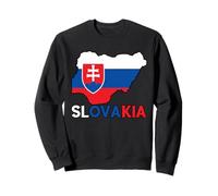 Slovakia Flag Map Slovakian Roots Slovakian Pride Slovak Sweatshirt