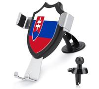 Slovakia Flags of Countries Car Phone Holder for 4''-6'' Smartphone