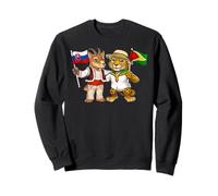 Slovakia Guyana Flag Slovak Roots Proud Guyanese Heritage Sweatshirt