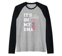 Slovakia It's in My DNA Slovakian Pride Slovak Tree Raglan Baseball Tee