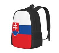 Slovakia National Flag Lightweight Casual Rucksack-Large Capacity Daypack