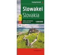 Slovakia Road and Leisure Map: 1:200,000 scale