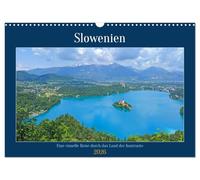Slovenia - A visual journey through the land of contrasts UK-Version (Wall Calendar 2026 DIN A3 Landscape), CALVENDO 12 Month Wall Calendar