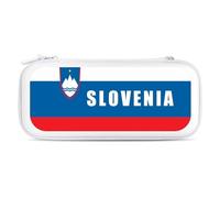 Slovenia Flag Compatible with Switch Case Bag Travel Protective Cover Handbag with 15 Game Accessories
