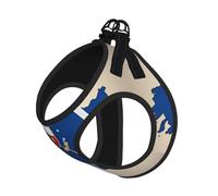 Slovenia Flag Map02 Print Harness Leash Set For Cat And Small Dog, Adjustable, Reflective, And Escape-Proof Vest With Soft Breathable Mesh Lining