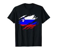 slovenia Flag tshirt, slovenia tshirt, slovenia maps, flag T-Shirt