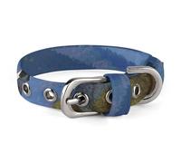 Slovenia Landscape Collar Easy-Fastening Buckle，Pet Supplies Adjustable ，Dog Collar The D-Ring Design Allows for Towing Or Hanging Tags，for Small to Medium-Sized Dogs.